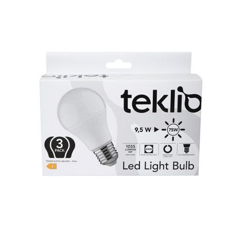 Immagine per 3XLED LAMPS 9.5W CL.E da Sacchi elettroforniture